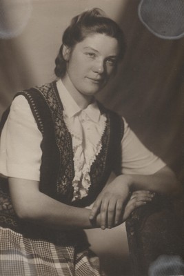 Первоцелинница Худзик Августа Брониславовна, 14 марта 1954 года