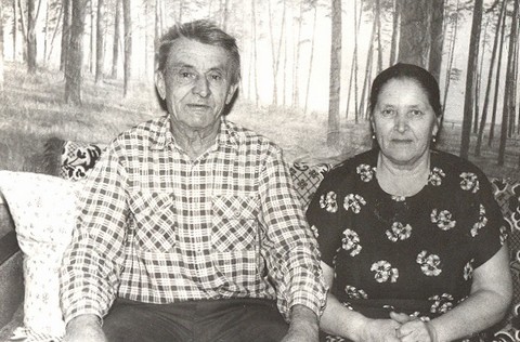 Старухин Владимир Александрович с женой