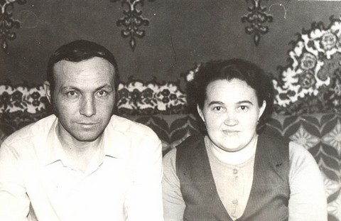 Старухин Владимир Александрович с женой